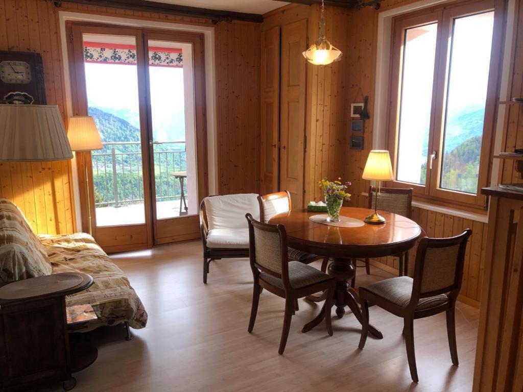 NOUVEAU! Dans résidence Alexandra House Leysin Exterior foto
